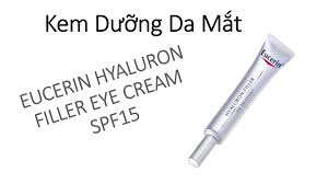 An advanced formula night cream to target and plump. Review Kem DÆ°á»¡ng Da Máº¯t Eucerin Hyaluron Filler Eye Cream Spf15 Hoa Chrissy Youtube
