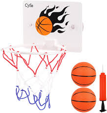 A backboard is basically the raised vertical board to which the basket is attached. Amazon Com Cyfie Suction Cup Basketball Hoop Toy Toddler Bath Toys For Kids Boys Girls Bathtub Basketball Hoops With 2 Balls Pump For Indoor Office Desk Games Toys Games