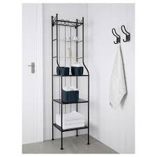 With a streamlined, skyline look and discreet, almost invisible mounting, the included hidden suspension brackets make them look like they're part of the wall. Ronnskar Black Shelving Unit 42x176 Cm Ikea