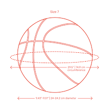 Basketballs used in the ncaa are between 9.39 and. Basketball Dimensions Drawings Dimensions Com