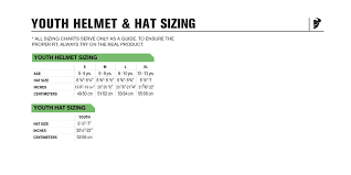 Thor Youth Motocross Helmet Sizing Chart Hfx Motorsports