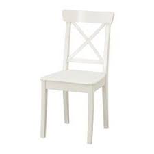 Ikea Ingolf Chair Solid Wood Is A Durable Natural Material Ikea Dining White Dining Chairs Dining Chairs
