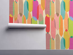 Tips for installing your wallpaper. Midcentury Modern Wallpaper Lets You Live Out Your 1950s Dreams Curbed