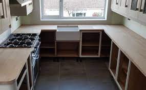 With a large choice of designs, thicknesses and profiles laminate worktops offer a popular and affordable choice for busy families. Solid Wood Worktop Fitters North West North Wales 07399 001933