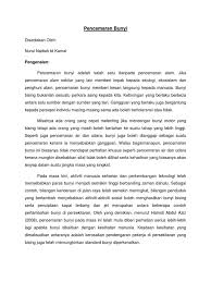 Kesan pencemaran bunyi terhadap alam sekitar. 170038166 Nurul Nadiah Kamal Pencemaran Bunyi Docx