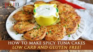 Spiced tuna fishcakes gordon ramsay good quality canned tuna is a fantastic ingredient. Spicy Spanish Tuna Cakes With Garlic Yogurt Aioli Youtube