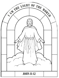 Jesus arrives on palm sunday. Lds Games Color Time Jesus Christ Is The Light Of The World Jesus Coloring Pages Lds Coloring Pages Catholic Coloring