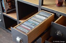 Check out our meuble à tiroir selection for the very best in unique or custom, handmade pieces from our shops. Meuble Tv Sur Mesure Avec Rangement Pour Cd Dvd Et Vinyles Sysiphe