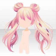 This hairstyle is also called odango. Pin On Hair Style Girl