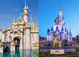 Parents Hit Up Family Travel Experts To Compare Walt Disney World And Disneyland Disney World Castle Disney California Adventure Park Disneyland Vs Disneyworld