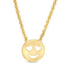 We did not find results for: Smiley Face With Heart Eyes Necklace In Sterling Silver With 14k Gold Plate Zales