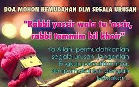 Mohon Kemudahan Doa Hadis Quotes