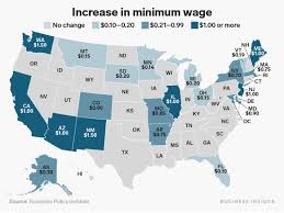 Recent examples on the web his other 2021 priorities include raising the minimum wage and passing the john lewis voting rights act to fight efforts to suppress minority votes. Minimum Wage State Map And Increases January 2020