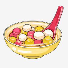 Assorted Dumplings Lantern Festival Festival Custom Folk Custom Food Delicious Bowl Spoon Illustration Tangyuan Lantern Festival Food Clipart How To Draw Hands