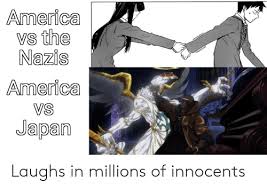 Jun 06, 2021 · japan vs tajikistan is available to watch in the united kingdom & ireland. America Vs The Nazis America Vs Japan Laughs In Millions Of Innocents America Meme On Me Me