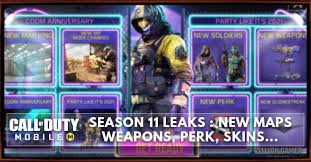 It also features many characters, each known for his/her unique personality and ability. Cod Mobile Season 11 Leaks Release Date Maps Weapons Scorestreak And More Zill