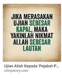 Menjadi diri sendiri menghadapi ujian dari allah akan menambah kecintaan kita pada allah. Ujian Dari Allah Ada Tujuannya Steemkr