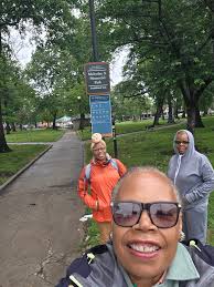 A little damp but we did the walk!! Happy Thursday