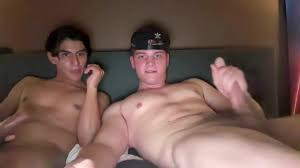 2 Friends Jerk Off And Both Cum - ThisVid.com