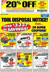 Pinned April 17th 20 Off A Single Item At Harbor Freight Tools Or Online Via Promo Code 53606570 Coupon Via The Cou Harbor Freight Tools Coupon Apps Coupons