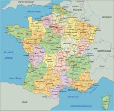 Click on the image to increase! Map France