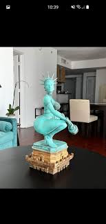 Imagine this greeted people when heading to Ellis Island. Was good enough  to end up in this years Miami art Basel. : rATBGE