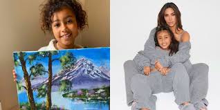 Kim kardashian posts shot of her kids as instagram return continues. Kim Kardashian Hits Out At People Questioning North West S Painting Skills