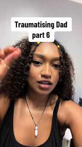 Black Dad with Beard and Cursing Daughter