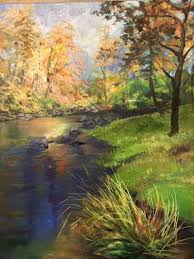 My Favourtie Scene In Nature Winnifred Liang Paintings Prints Landscapes Nature Lakes Ponds Artpal Art paint watercolor artist background texture drawing color abstract painting. my favourtie scene in nature