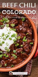Beef Chili Colorado In 2020 Best Beef Recipes Beef Chili Chili Colorado