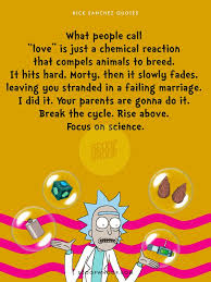 Share your favorites in the comments below!► best anime series on. Rick And Morty Quotes Love Love Quotes Collection