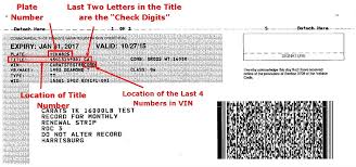 Do you have to have insurance to register a car. Where Title Number