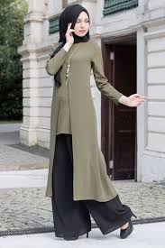 Aksesuarli Pantolon Kombinli Sedanur Tesettur Tunik Modelleri Tunik Modelleme Pantolon