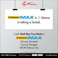 Apply for the maybank shopee credit card and get 5,000 shopee coins! Tgv Cinemas On Twitter The Upgrade At Tgv Cinema 1utama Maybank Imax Hall Will Take Up To A Week Or Longer Read Http T Co Rslgzcyfb5 Http T Co Hkifkhvqgz