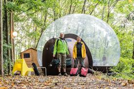 Ubernachtung In Einem Bubble Tent Im Elsass Bulles Et Une Nuit Ubernachtung