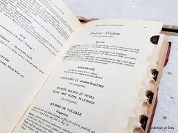 C 1950s Le Repertoire De La Cuisine By L Saulnier 13th Etsy Etsy Unique Gifts Gifts