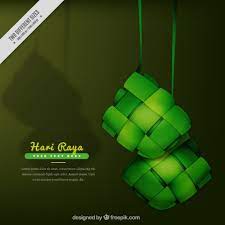 Raya banner poster raya raya design hari raya greetings hari raya festive raya lanttern background green raya hari raya vector selamat hari haji asia banner. Free Vector Hari Raya Background In Green Tones
