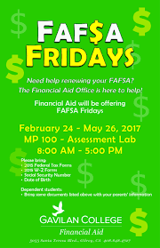 May Fafsa Fridays Fafsa Upcoming Events Financial Aid