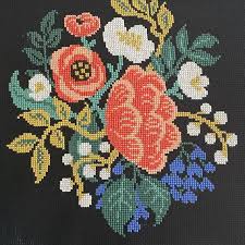 Free printable counted cross stitch patterns. Flower Cross Stitch Pattern Floral Cross Stitch Pattern Etsy In 2021 Floral Cross Stitch Pattern Modern Cross Stitch Patterns Cross Stitch Patterns