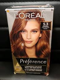 LOREAL PARIS PREFERENCE Infinia Permanent Color 5.3 Virginia Chestnut Brown  £13.26
