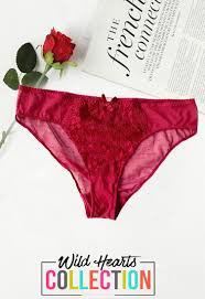 Just In Magenta Visible Lace Panty + 1 Free Bra