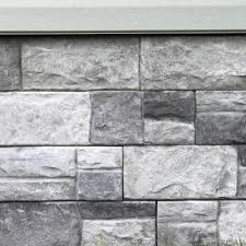 The genstone made easy system of outside corners, inside corners, panels, ledgers and trim make any improvement project as simple as measure, cut and attach. Stone Veneer Siding Siding The Home Depot