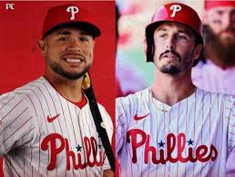 Andrew Painter is about to throw a bullpen. J.T. Realmuto will be his catcher.