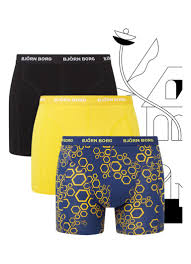 Deze boxershorts zijn gemaakt van gekamd bci (better cotton initiative) stretchkatoen. Bjorn Borg Sammy Bee Boxershorts Im 3er Pack De Bijenkorf