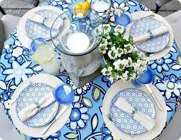 A Summer Table Outdoor Ideas Party Centsational Girl Summer Table Settings Summer Tables Outdoor Table Settings