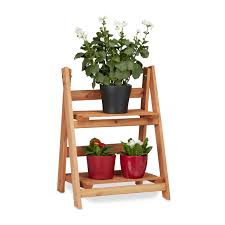 Ambia garden blumensäule holz , kunststoff akazie massiv, braun. Pflanzentreppe Holz Ikea Blumentreppe Holz Ikea