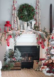 1001 Idees Deco Cheminee Un Element Central Du Foyer Decoration Noel Deco Noel Noel
