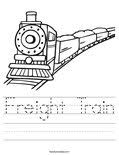 Coloring pages thomas the train. Freight Train Coloring Page Twisty Noodle