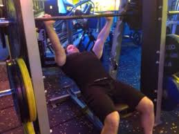 Bench press (sub machine bench): Incline Smith Machine Bench Press Matt Knight Official