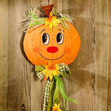 Dekoracia Na Dvere Tekvica Remesla Dekorace Oken Vytvarka Pro Deti